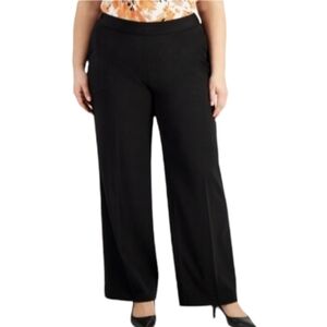 Kasper Womens dress straight wide leg pants sz 16